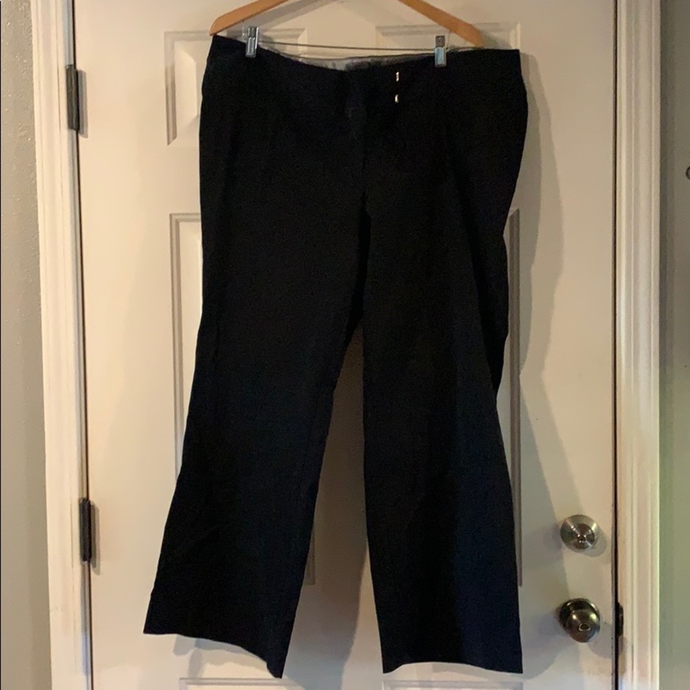 Black slacks